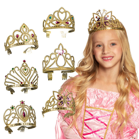 Afbeelding van Tiara Diana goud 6
