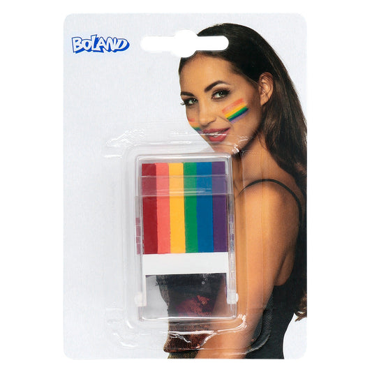 Afbeelding van Schminkstift 6-in-1 Regenboog