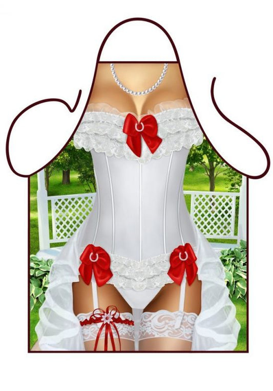 Afbeelding van SchortApron Bride