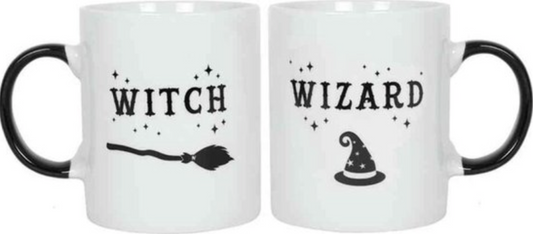Afbeelding van Witch and Wizard mug set