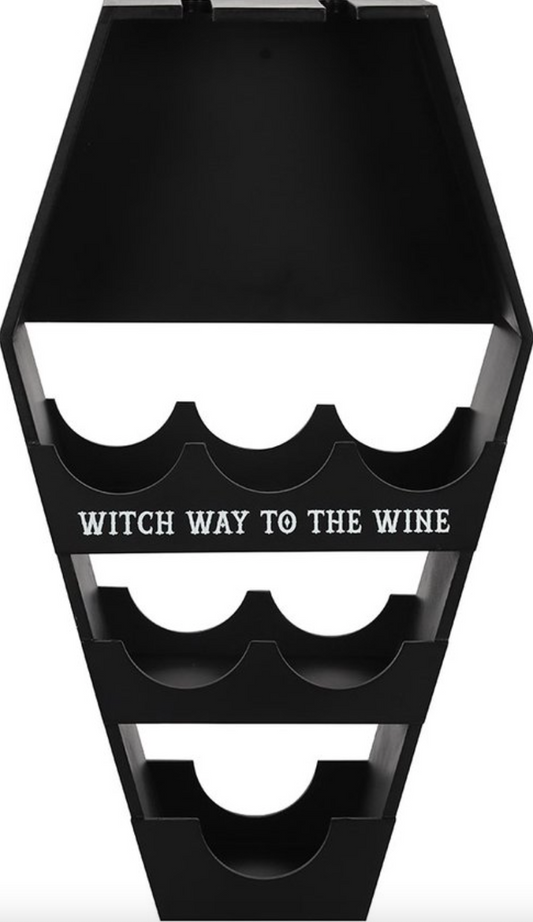Afbeelding van Coffin Wine Shelf