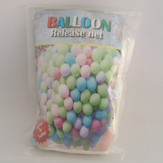 Afbeelding van Balloon release net ca 200 ballonnen met helium
