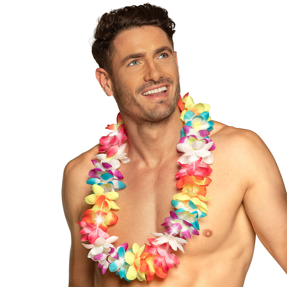 Afbeelding van Hawa��krans Zomerflits (met LED-lampjes)