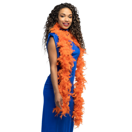 Afbeelding van Boa 50 g oranje (180 cm)