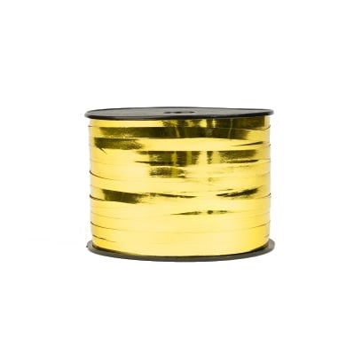 Afbeelding van Ballonnen lint 250m goud metallic