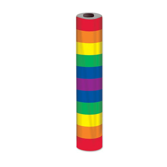 Afbeelding van Regenboog tafelkleed op rol