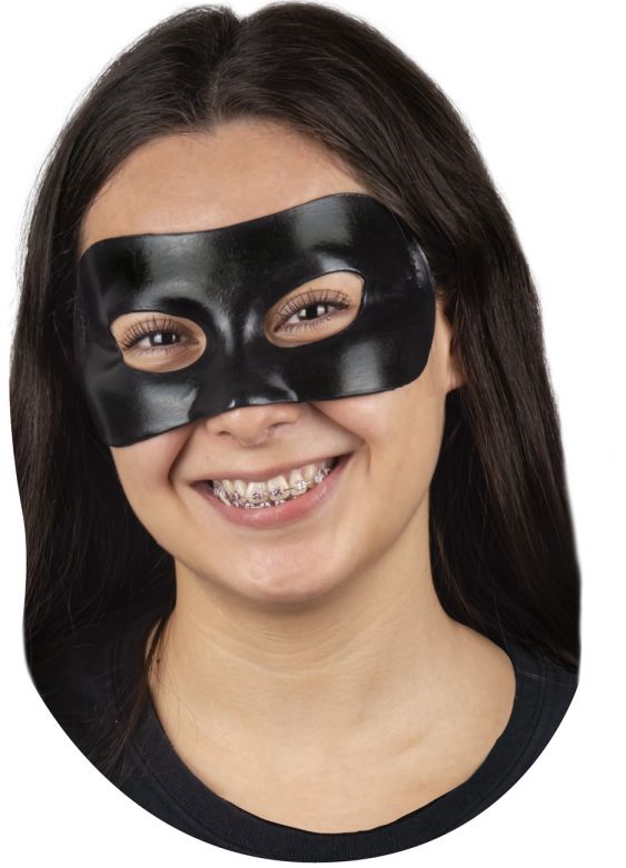 Afbeelding van Half mask superhero