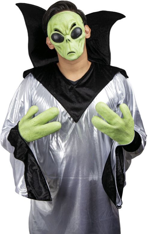 Afbeelding van Green Alien With Hands