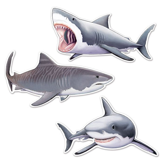 Afbeelding van Shark cutouts