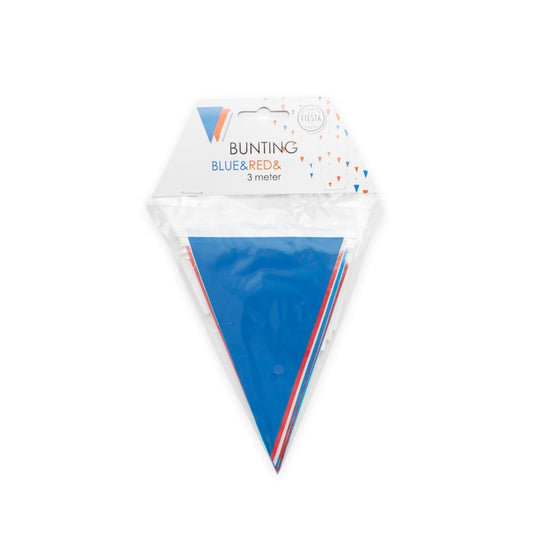 Afbeelding van Mini vlaglijn 3 m roodwitblauw