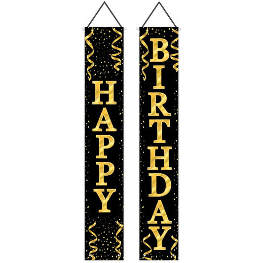 Afbeelding van Door panel set Happy Birthday