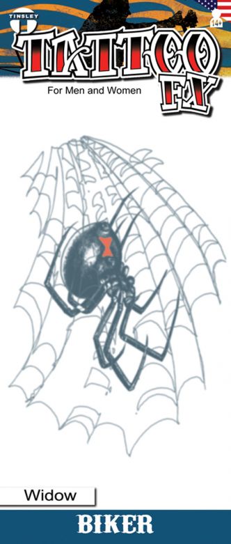 Afbeelding van Tatto "Spider"