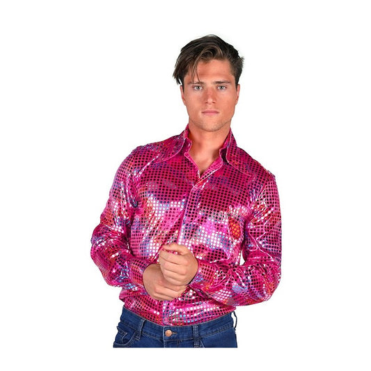 Afbeelding van Shirt Disco Roze XL