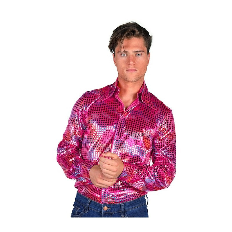 Afbeelding van Shirt Disco Pink L
