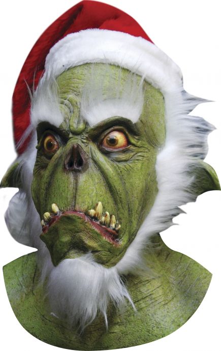 Afbeelding van Masker Grinch green santa