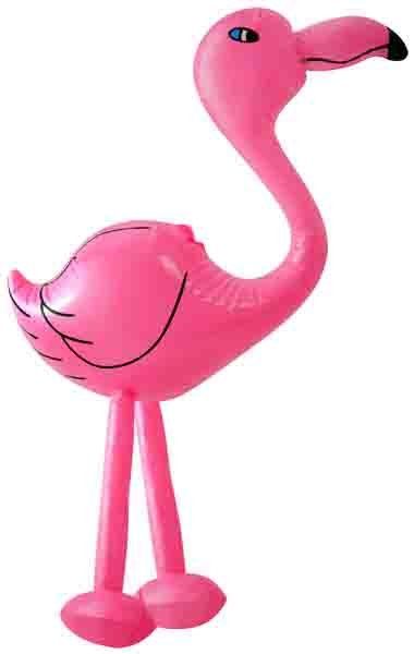 Afbeelding van Opblaas flamingo