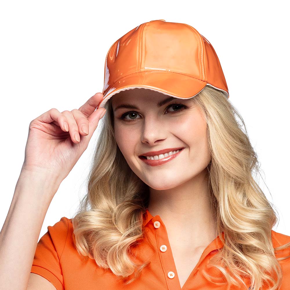 Afbeelding van Pet Holo oranje (verstelbaar)