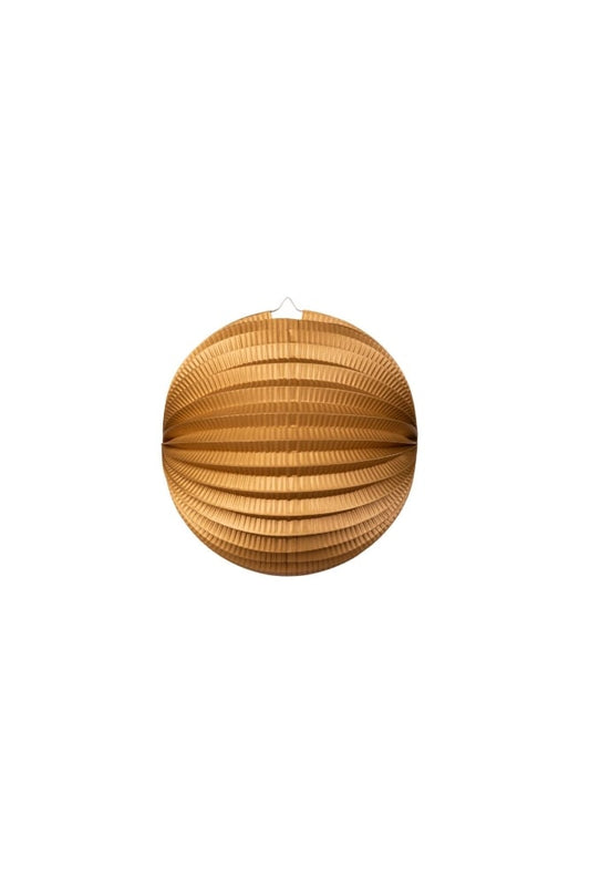 Afbeelding van Lampion goud bol
