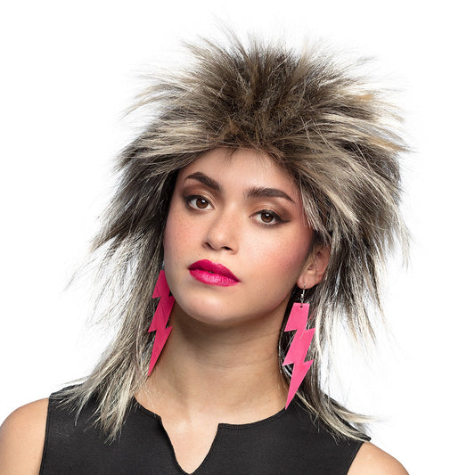 Afbeelding van Pr. Oorbellen Flash neon roze