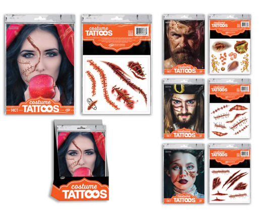 Afbeelding van Temp. Tattoo Halloween Nitefall