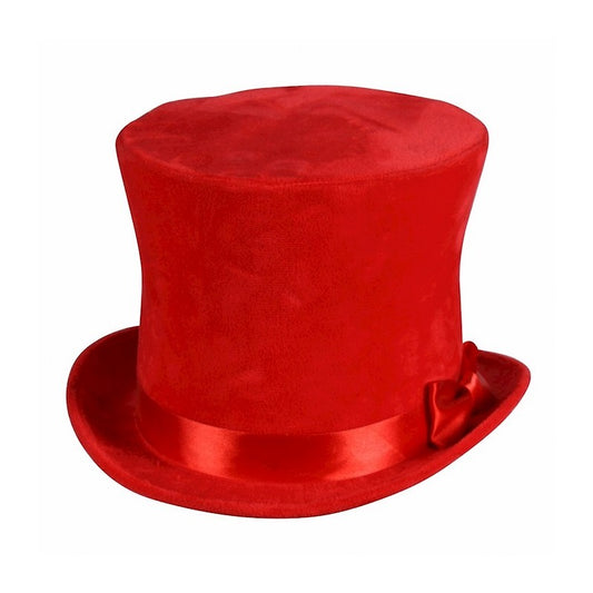 Afbeelding van Hoge Hoed neon Rood 60