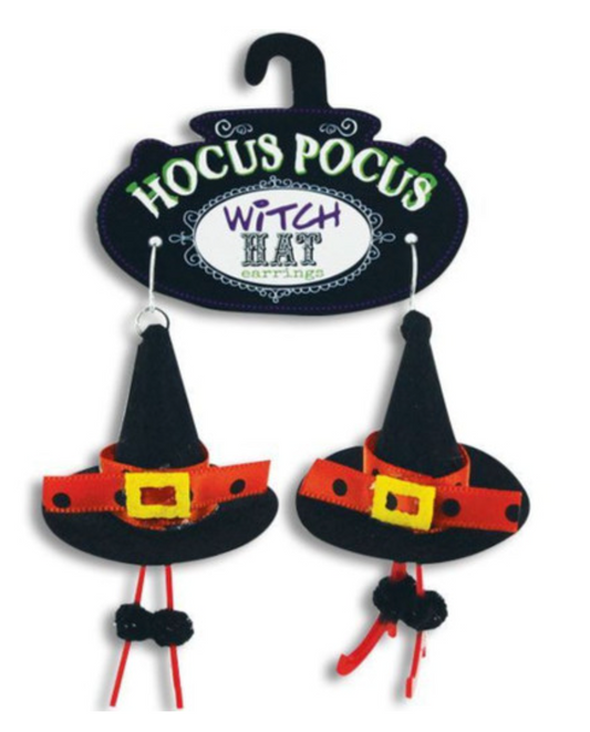 Afbeelding van Witch hat earrings