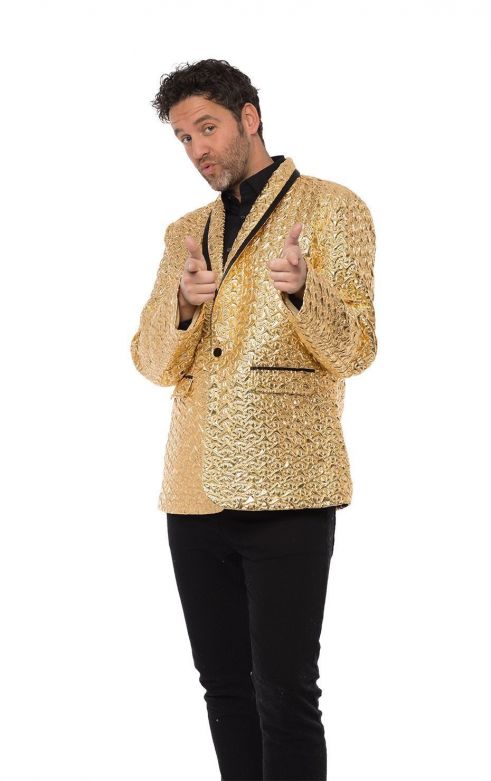 Afbeelding van Colbert Jacket Gold XL
