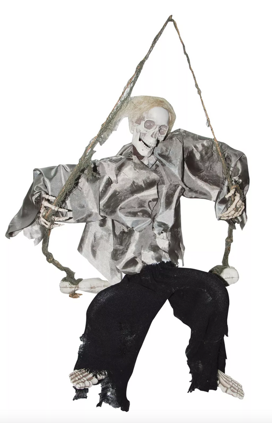 Afbeelding van Skeleton on Swing