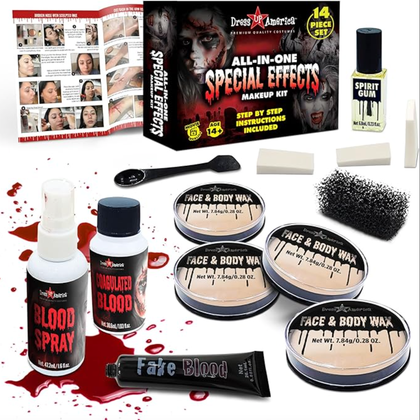 Afbeelding van Makeup kit special effects all in one