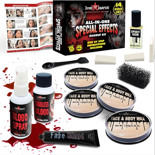 Afbeelding van Makeup kit special effects all in one