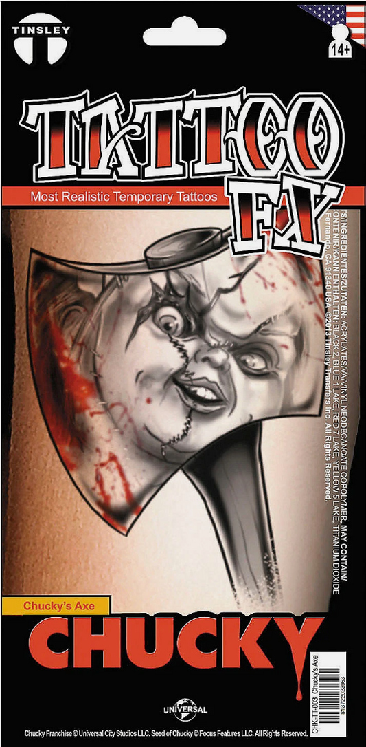 Afbeelding van Chucky Tattoo FX