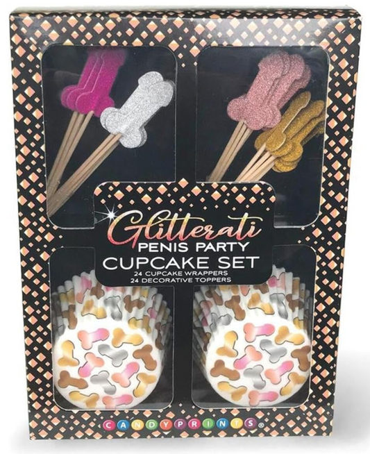 Afbeelding van Penis Cupcake set