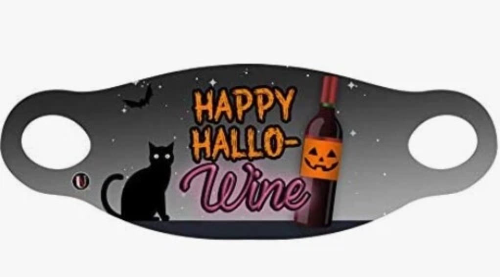 Afbeelding van Mondkapje Happy Hallo-wine