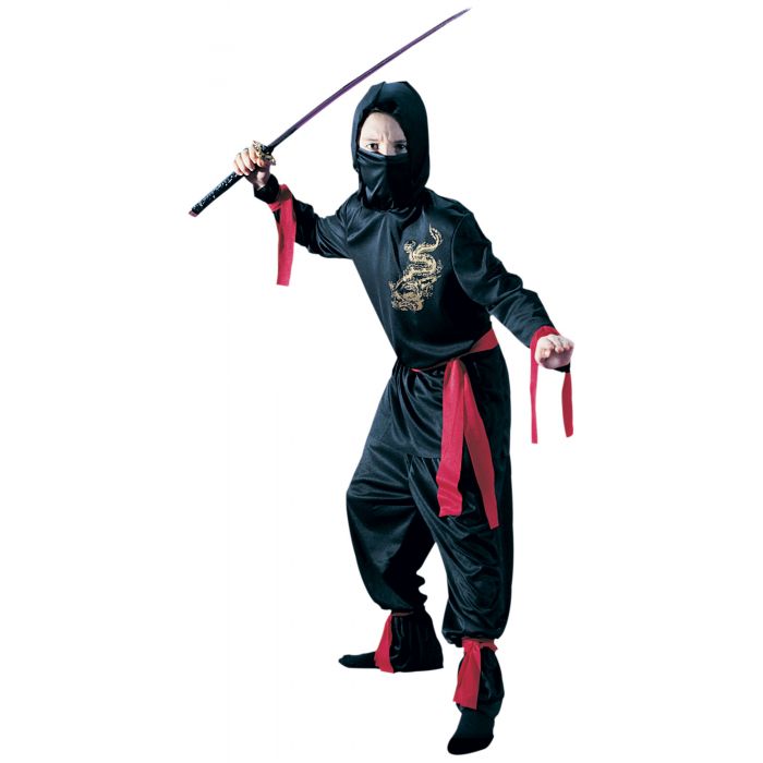 Afbeelding van Ninja kostuum kind 'L'