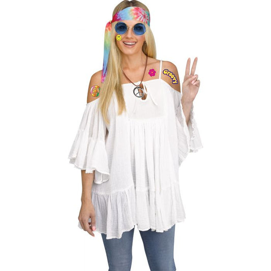 Afbeelding van Instant Set decades 60's hippie