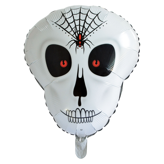 Afbeelding van Jumbo Folie SkullSpider met helium