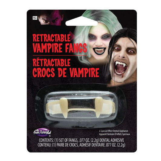 Afbeelding van Vampier Tanden Fangs Retractable