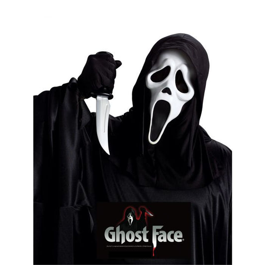 Afbeelding van Ghost face + knife