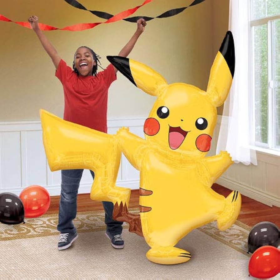 Afbeelding van Airwalker Pikachu met helium