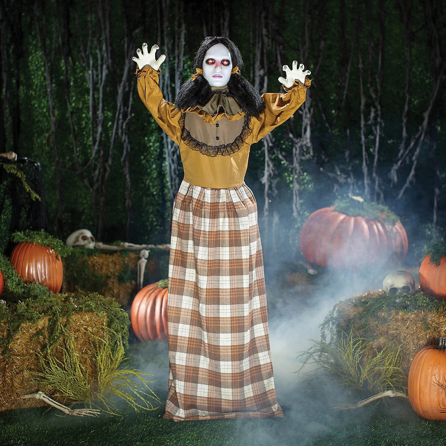 Afbeelding van Animatronic pop up creepy woman