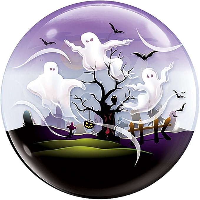 Afbeelding van Ballon Bubble spookje met helium