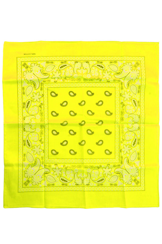 Afbeelding van Bandana Geel