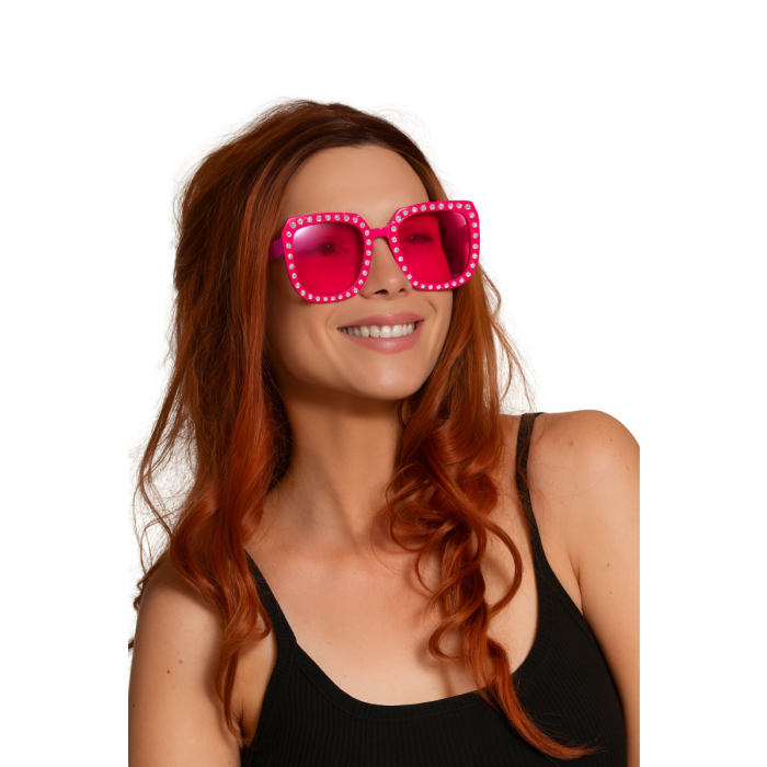 Afbeelding van Bling Bril roze