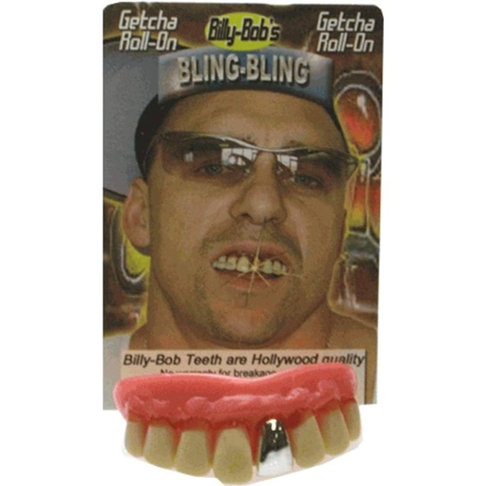 Afbeelding van Bling bling grill 1 gold tooth