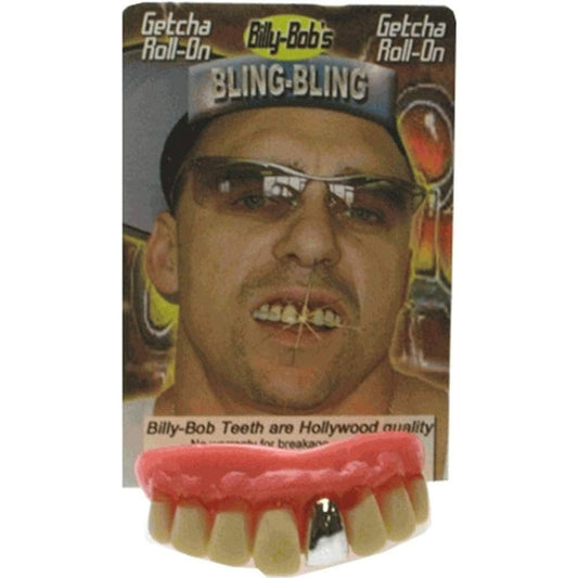 Afbeelding van Bling bling grill 1 gold tooth