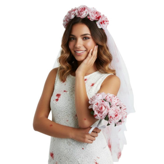 Afbeelding van Bloody Headband & Bouquet