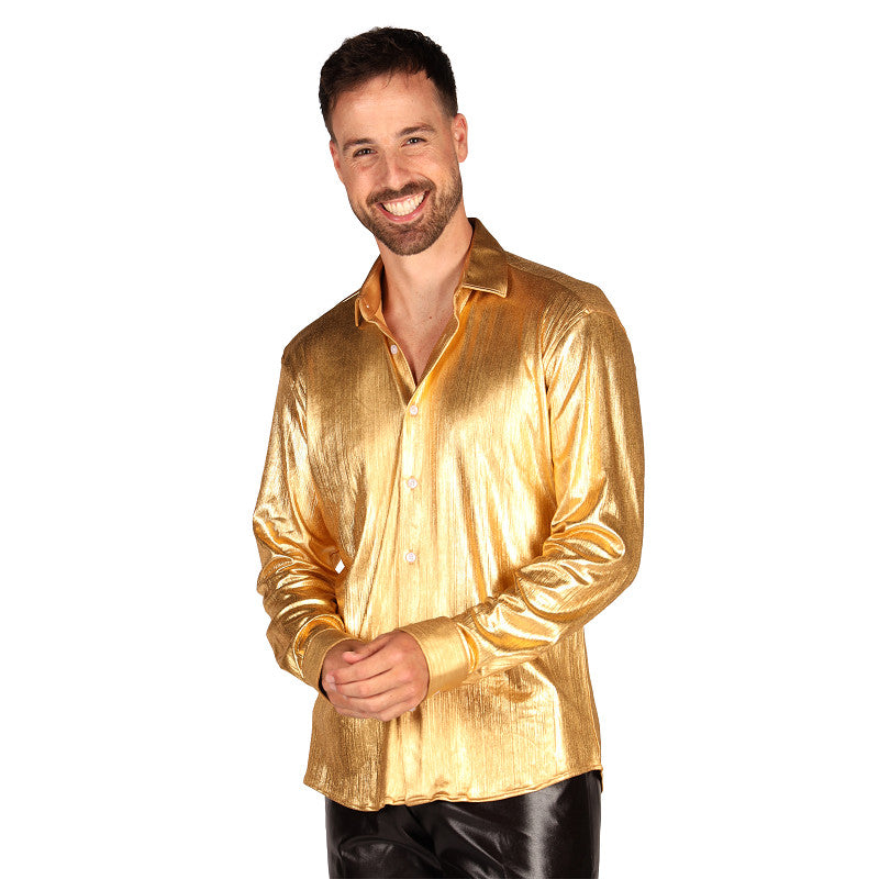 Afbeelding van Blouse Shining Star goud XL
