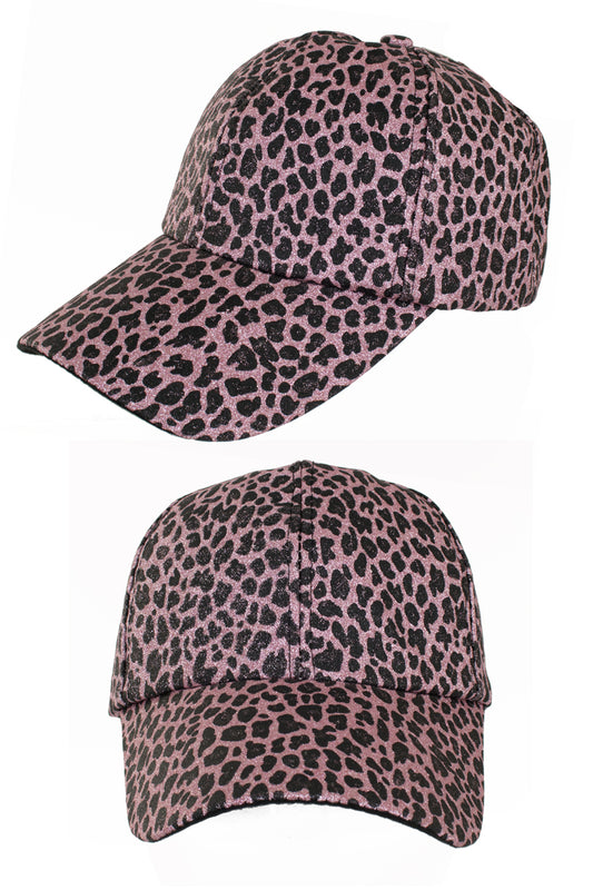Afbeelding van Cap Panter Glitter Pink