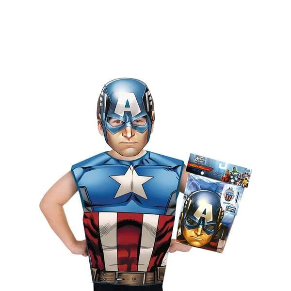 Afbeelding van Captain America dress up set 36 jaar