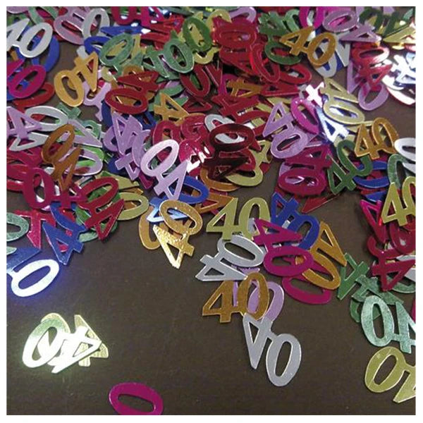 Afbeelding van Confettie "40"